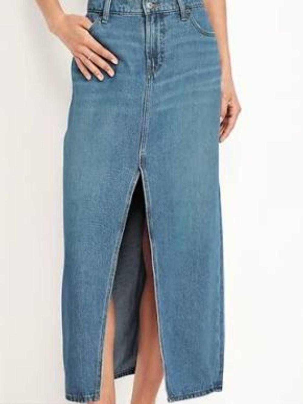 Old Navy Women's Denim Skirt - Mid Rise
